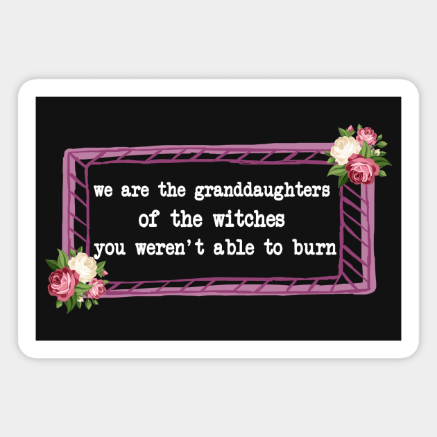 Witches granddaughters Magnet by irenePueblas